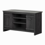 South Shore Exhibit Corner TV Stand For TVs Up To 42in, Gray Oak