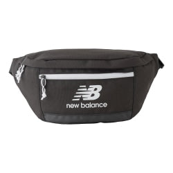 New Balance Athletics XL Bum Bag, 2-5/16inH x 16-1/2inW x 4-3/4inD, Black