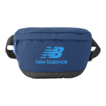 New Balance Athletics Waist Bag, 6-3/4inH x 10-7/16inW x 2-13/16inD, Blue