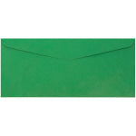 JAM Paper #9 Booklet Envelopes, Gummed Closure, Green, Pack Of 50