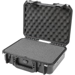 SKB Cases iSeries Protective Case With Foam And Wheels, 15in x 10in x 4in, Black