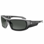 Ergodyne Skullerz Safety Glasses, Odin, Polarized, Matte Black Frame, Smoke Lens