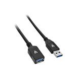 V7 - USB extension cable - USB Type A (M) reversible to USB Type A (F) reversible - USB 3.0 - 6 ft - black