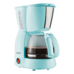 Brentwood 4-Cup 650-Watt Coffee Maker, Blue