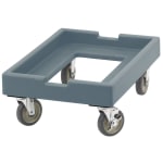 Cambro Camdolly Pizza Dough Box Dolly, 10inH x 20inW x 28inD, Slate Blue