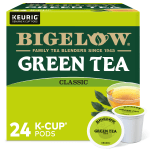 Bigelow Single-Serve K-Cup Pods, Green Tea, Box Of 24