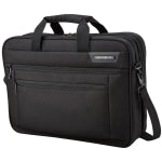 Samsonite Classic Business 2.0 Carrying Case (Briefcase) for 17in Notebook - Black - Handle, Carrying Strap, Shoulder Strap - 12.5in Height x 17.5in Width x 4.5in Depth - 1 Each