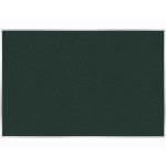 Ghent Vinyl Bulletin Board, 48inH x 144inW, Aluminum Frame, Ebony