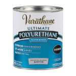 Varathane Ultimate Water-Based Polyurethane, 32 Oz, Crystal Clear Satin, Pack Of 2 Cans