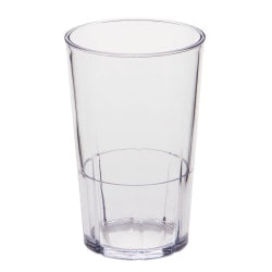 Cambro Lido Styrene Tumblers, 10 Oz, Clear, Pack Of 36 Tumblers