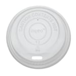 Karat Earth Dome Sipper Lids For 8 Oz Cups, White, Pack Of 1,000 Lids