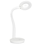 OttLite Soft Touch Flex LED Lamp, 18inH, White