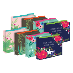 Barker Creek Tab File Folders, Letter Size, Petals & Prickles, Pack Of 24 Folders