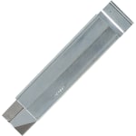 Sparco Tap Action Razor Knife - Stainless Steel Blade - Retractable, Reversible - 3in Length - 12 / Carton