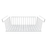 Better Houseware Small Undershelf Basket, 9-1/2in x 16in, White