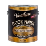 Varathane Floor Finish Polyurethane, 350 VOC, 1 Gallon, Clear Semi-Gloss, Pack Of 2 Cans