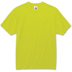 Ergodyne GloWear 8089 Non-Certified T-Shirt, Large, Lime