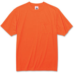 Ergodyne GloWear 8089 Non-Certified T-Shirt, 3X, Orange