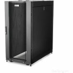 StarTech.com 25U Server Rack Cabinet - 37 in. Deep Enclosure - Network Cabinet - Rack Enclosure Server Cabinet - Data Cabinet - For Server, LAN Switch, Patch Panel, KVM Switch, A/V Equipment - 25U Rack Height x 19in Rack Width x 35.20in Rack Depth