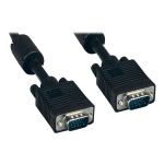 UNC Group - VGA cable - HD-15 (VGA) (M) to HD-15 (VGA) (M) - 10 ft - molded, thumbscrews - black