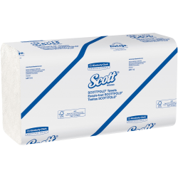 WypAll Reach Center-Pull Roll Towel for WypAll Reach Dispensers, White, 340 Sheets Per Roll, Case Of 6 Rolls