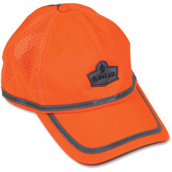 Ergodyne GloWear 8930 Class 2 Hi-Vis Baseball Cap, Orange