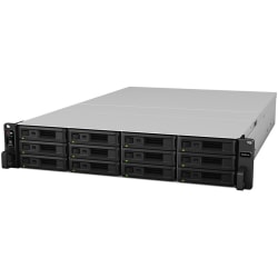 Synology RackStation RS3621XS+ SAN/NAS Storage System - Intel Xeon D-1541 -  2.10 GHz - 12 x HDD Supported - 0 x HDD Installed - 12 x SSD Supported - 0 x SSD Installed - 8 GB RAM - Serial ATA Controller