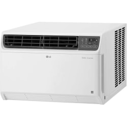 LG LW1517IVSM Window Air Conditioner - Cooler - 4102.99 W Cooling Capacity - 800 Sq. ft. Coverage - Washable - Smart Connect - Remote Control - Energy Star - Digital Inverter Motor - White