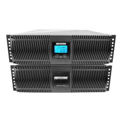 Minuteman Endeavor ED8200RTXLMB 8000VA Rack/Tower UPS - 6U Rack/Tower - 7.80 Minute Stand-by - 208 V AC Input - 208 V AC, 212 V AC Output - Serial Port