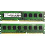 VisionTek 2 x 4GB PC3-12800 DDR3 1600MHz 240-pin DIMM Memory Module - For Desktop PC - 8 GB (2 x 4GB) - DDR3-1600/PC3-12800 DDR3 SDRAM - 1600 MHz - CL9 - 1.50 V - 240-pin - DIMM - Lifetime Warranty