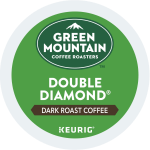 Green Mountain Coffee Single-Serve Coffee K-Cup Pods, Double Black Diamond Extra Bold, Carton Of 24