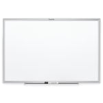 Quartet Classic Total Erase Non-Magnetic Melamine Dry-Erase Whiteboard, 60in x 36in, Aluminum Frame With Silver Finish