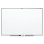 Quartet Classic Total Erase Non-Magnetic Melamine Dry-Erase Whiteboard, 48in x 96in, Aluminum Frame With Silver Finish