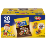 Keebler M&M Cookie Packs, 1.6 Oz, Box Of 30