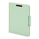 Pendaflex Pressboard Expanding Folders, 1in Expansion, 8 1/2in x 14in, Legal, Green, Box of 25