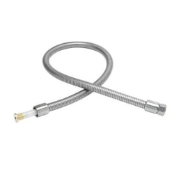 T&S Brass Stainless-Steel Pre-Rinse Hose, 26in