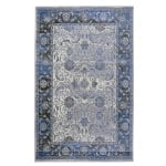 Linon Paramount Area Rug, 8ft x 10ft, Isfahan Gray/Charcoal