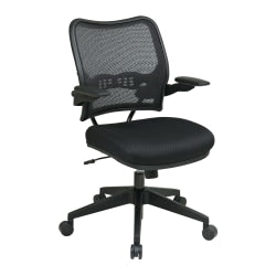 Bush Business Furniture Custom Comfort High Back Multifunction Ergonomic Mesh Office Chair, Black, Standard Delivery