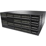 Cisco Catalyst 3650-48T Layer 3 Switch - 48 Ports - Manageable - 10/100/1000Base-T - 4 Layer Supported - 4 SFP Slots - 1U High - Rack-mountable, Desktop - Lifetime Limited Warranty