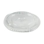 Edris Plastics Clear Plastic LidsFor 10 Oz Cold Plastic Cups, Case Of 500