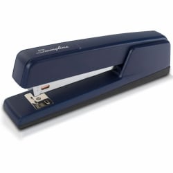 Swingline 747 Classic Stapler, 20 Sheets, Royal Blue - 20 Sheets Capacity - 210 Staple Capacity - Full Strip - 1/4in Staple Size - Royal Blue