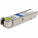 AddOn ADTRAN 1442140G-BX53 Compatible TAA Compliant 1000Base-BX SFP Transceiver (SMF, 1550nmTx/1310nmRx, 40km, LC) - 100% compatible and guaranteed to work