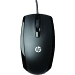 HP X500 Wired Mouse, Black