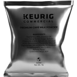 Keurig Premium Cafe Milk Powder, Original, 16 Oz, Case Of 12 Bags