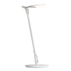 Koncept Splitty LED Desk Lamp, 17inH, Matte White