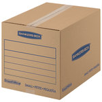 Bankers Box  SmoothMove Basic Moving & Storage Boxes, small 12in x 12in x 16in, 50% Recycled, Kraft, Case Of 25