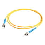 C2G 2m ST-ST 9/125 Simplex Single Mode OS2 Fiber Cable - Yellow - 6ft - Patch cable - ST single-mode (M) to ST single-mode (M) - 2 m - fiber optic - simplex - 9 / 125 micron - OS2 - yellow