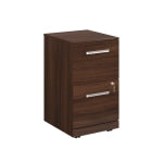 Sauder Affirm 19inD Vertical 2-Drawer Mobile File Cabinet With Lock, Noble Elm