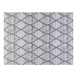 Realspace Designer Chair Mat, 36inW x 48inD, Gray