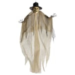 Amscan Halloween Scary Scarecrow Hanging Prop, 7ft, Gray